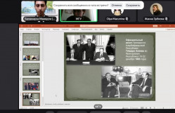 Tarix fakültəsinin doktorantı M.V.Lomonosov adına Moskva Dövlət Universitetinin beynəlxalq elmi konfransında iştirak etmişdir