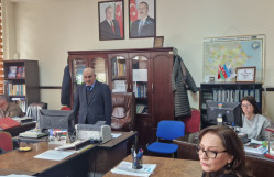 Azərbaycan tarixi (təbiət fakültələr üzrə) nəzdində “Dünya azərbaycanlıları: tarixi-demoqrafiya” ETL-ində elmi seminar keçirilmişdir