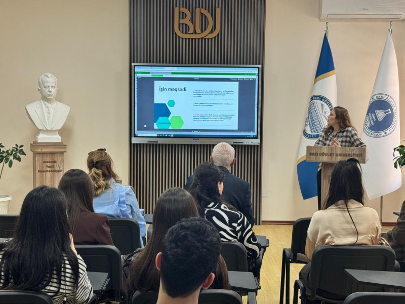 Mehdiyeva Lyufərin təqdimatında elmi seminar keçirildi