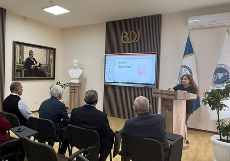 Ümumi və qeyri-üzvi kimya kafedrasının müəllimi Bağıyeva Məlahətin təqdimatında elmi seminar keçirildi.