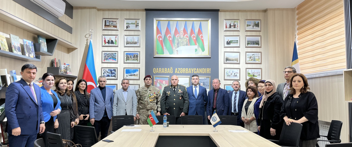 Vətən müharibəsi qaziləri ilə görüş