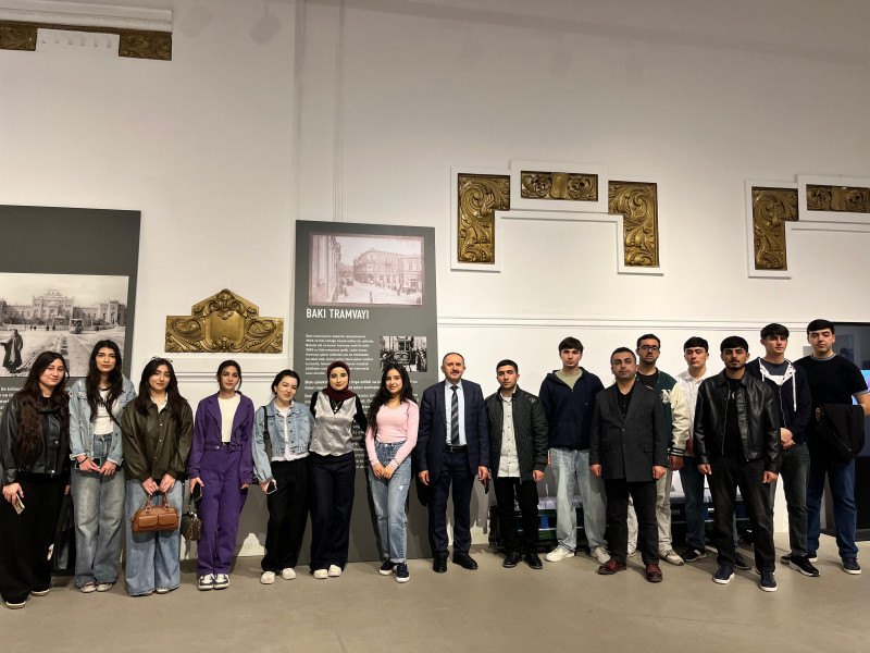 TƏLƏBƏLƏRİMİZ "İNTELLEKTUAL QATAR" SƏRGİSİNDƏ