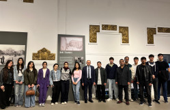 TƏLƏBƏLƏRİMİZ "İNTELLEKTUAL QATAR" SƏRGİSİNDƏ