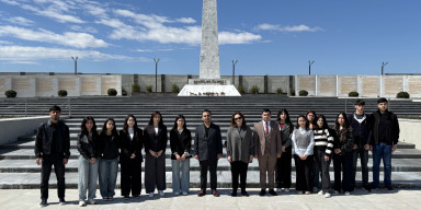 MEMORİAL MƏZARLIQ ZİYARƏT EDİLİB