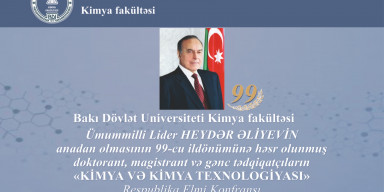 «KİMYA VƏ KİMYA TEXNOLOGİYASI» Respublika Elmi Konfransı keçiriləcək