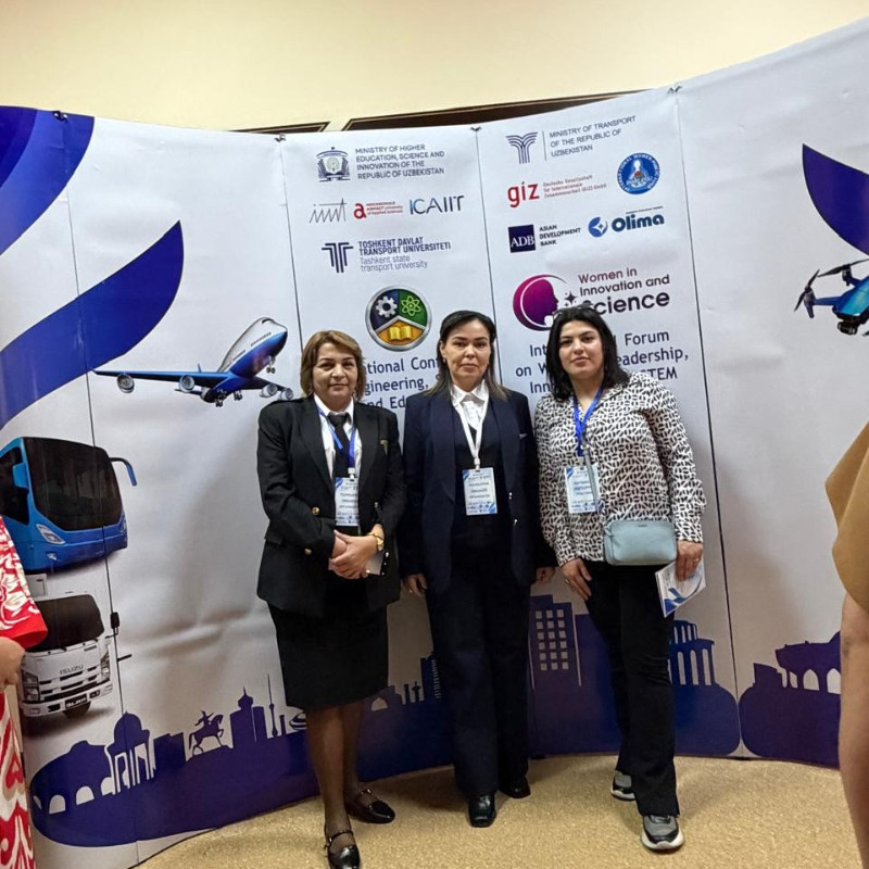 Məmmədzadə Ülkər Kərim qızı Özbəkistanın Daşkənd şəhərində keçirilən beynəlxalq konfransında iştirak etmişdir