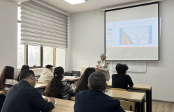 SƏNƏD MENECMENTİ KAFEDRASINDA NÖVBƏTİ AÇIQ DƏRS