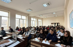 Asiya və Afrika ölkələri tarixi kafedrasının müəllimi Bircə Bayramovanın təşkilatçılığı ilə “Səlcuqlar” mövzusunda interaktiv açıq dərs keçirildi