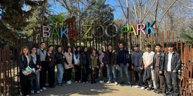 BDU tələbələri üçün  Bakı Zooloji Parkında innovativ dərslər təşkil olunub