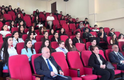 Tarix fakültəsində "31 mart soyqırımı ermənilərin "Böyük Ermənistan" yaratmaq siyasətinin mərhələsi idi" mövzusunda elmi seminar keçirildi