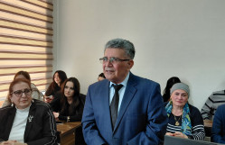 BDU-da Xəzər dənizinin səviyyə tərəddüdlərinin yaşayış məntəqələrinə təsirinə dair ustad dərsi