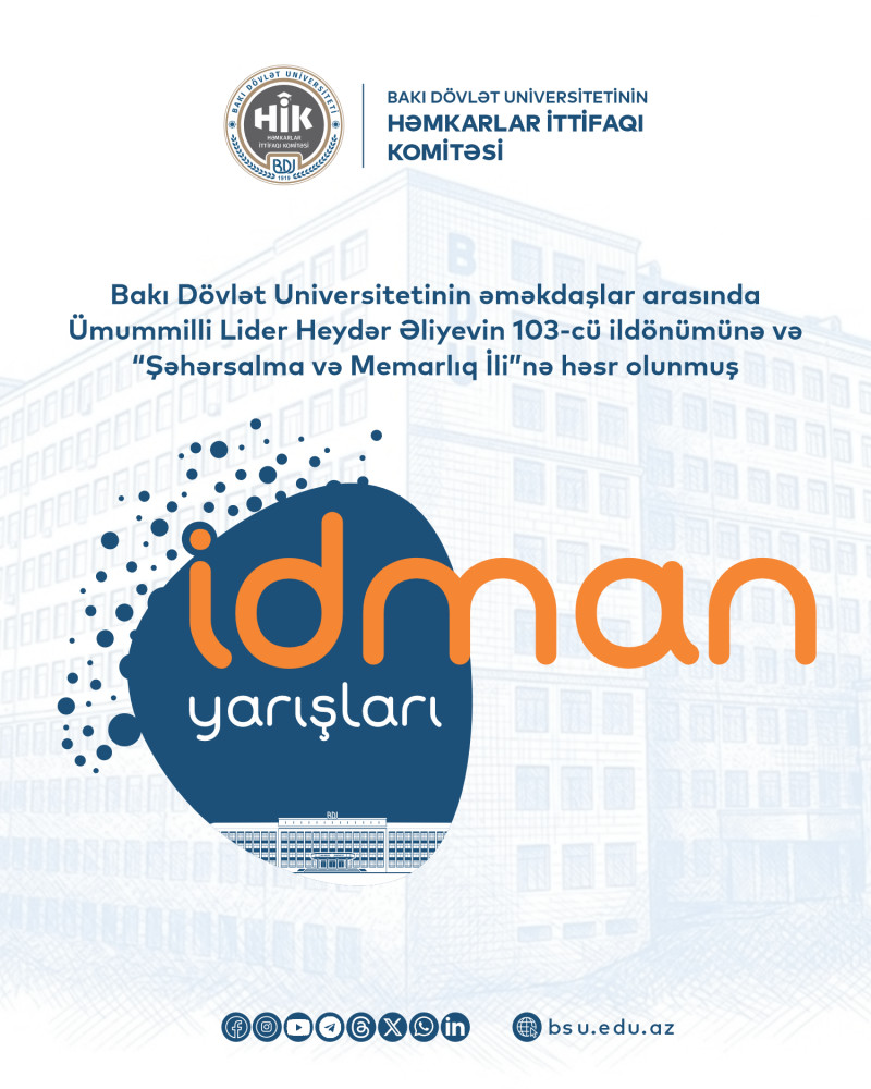 BDU əməkdaşları arasında idman yarışları keçiriləcək