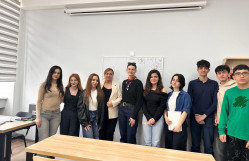 Varşava Universitetinin doktorantı Kamelia Penkovska BDU-da