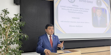 QƏRBİ AZƏRBAYCAN MÖVZUSUNDA USTAD DƏRSİ