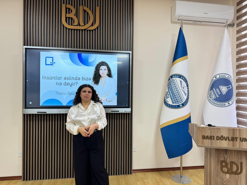"İnsanlar əslində bizə nə deyir?" mövzusuna həsr olunmuş tədbir keçirilib