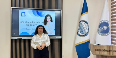 "İnsanlar əslində bizə nə deyir?" mövzusuna həsr olunmuş tədbir keçirilib
