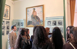 BDU tələbələri Səməd Vurğunun ev muzeyində