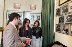 BDU tələbələri Səməd Vurğunun ev muzeyində