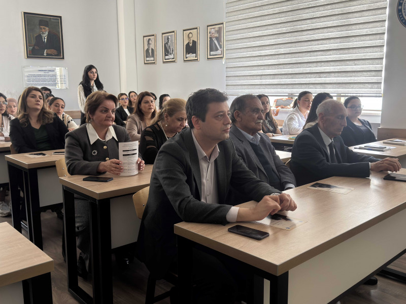 BDU-da “Professor Nəsir İmanquliyev dərsləri” layihəsinin açılış mərasimi