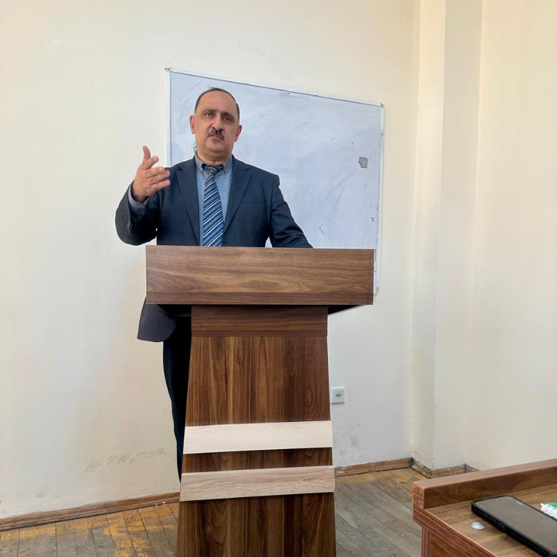 Qafqaz xalqları tarixi kafedrası “1922-1936-cı illərdə Cənubi Qafqaz Federasiyası və Azərbaycan”  mövzusunda ustad dərsi keçirilmişdir