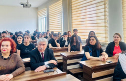 Qafqaz xalqları tarixi kafedrası “1922-1936-cı illərdə Cənubi Qafqaz Federasiyası və Azərbaycan”  mövzusunda ustad dərsi keçirilmişdir