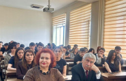 Qafqaz xalqları tarixi kafedrası “1922-1936-cı illərdə Cənubi Qafqaz Federasiyası və Azərbaycan”  mövzusunda ustad dərsi keçirilmişdir
