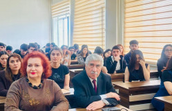 Qafqaz xalqları tarixi kafedrası “1922-1936-cı illərdə Cənubi Qafqaz Federasiyası və Azərbaycan”  mövzusunda ustad dərsi keçirilmişdir