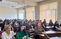 Qafqaz xalqları tarixi kafedrası “1922-1936-cı illərdə Cənubi Qafqaz Federasiyası və Azərbaycan”  mövzusunda ustad dərsi keçirilmişdir