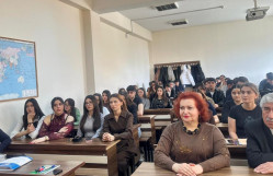 Qafqaz xalqları tarixi kafedrası “1922-1936-cı illərdə Cənubi Qafqaz Federasiyası və Azərbaycan”  mövzusunda ustad dərsi keçirilmişdir