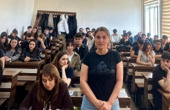 Qafqaz xalqları tarixi kafedrası “1922-1936-cı illərdə Cənubi Qafqaz Federasiyası və Azərbaycan”  mövzusunda ustad dərsi keçirilmişdir