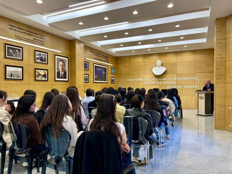 BDU-da “Azərbaycan dili - Açıq dərslər” layihəsinin növbəti görüşü