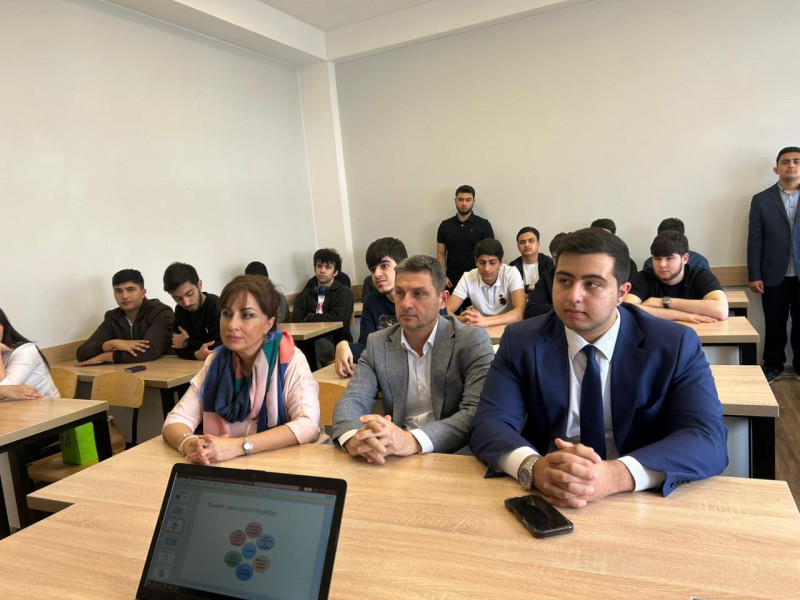 "BDU Könüllüləri" təşkilatının Şərqşünaslıq fakültəsi üzrə könüllülərinin təşkilatçılığı ilə Şərq ölkələrində Urbanizasiya və Şəhərsalma mövzusunda görüş baş tutub