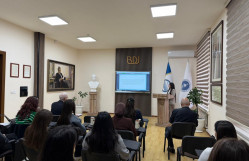 Nigar Qədirovanın təqdimatında elmi seminar keçirilmişdir