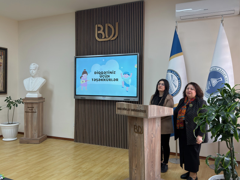 Tələbə Elmi Cəmiyyəti tərəfindən elmi seminar təşkil olunub