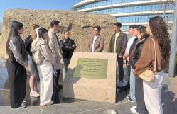 BDU tələbələri ekskursiyada: “Urban keçid: İçərişəhərdən Ağ şəhərə”