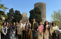 BDU tələbələri ekskursiyada: “Urban keçid: İçərişəhərdən Ağ şəhərə”