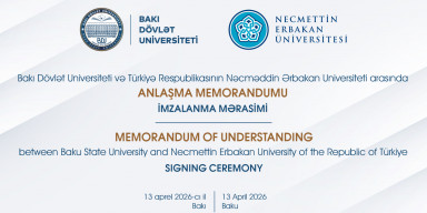 BDU Türkiyənin Nəcməddin Ərbakan Universiteti ilə əməkdaşlıq memorandumu imzalayıb