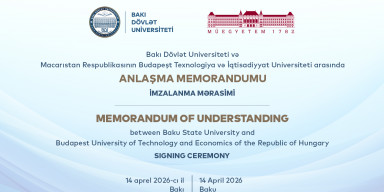 Macarıstanın Azərbaycandakı səfiri və Budapeşt Texnologiya və İqtisadiyyat Universitetinin rektoru BDU-da