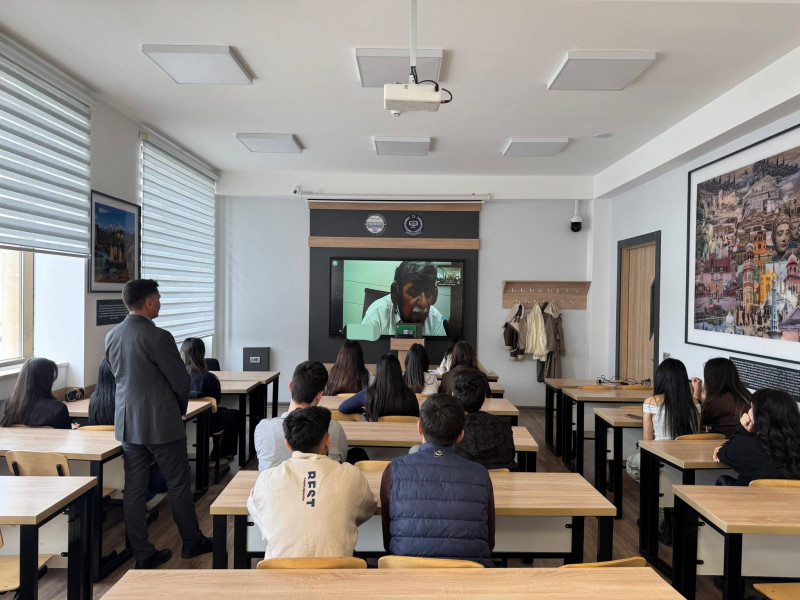 Şərqşünaslıq fakültəsinin Pakistan üzrə Regionşünaslıq ixtisasında təhsil alan tələblər üçün onlayn dərslərə start verilib