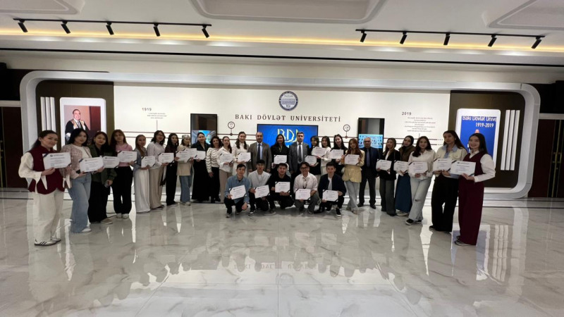 Qazaxıstanın Abay Universitetinin magistrantları BDU-nun Fizika fakültəsində təcrübə keçiblər