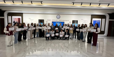 Qazaxıstanın Abay Universitetinin magistrantları BDU-nun Fizika fakültəsində təcrübə keçiblər