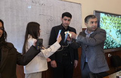 BDU-da “Landau dərnəyi”nin elmi seminarı keçirilib