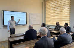 “SÜNİ İNTELLEKTƏ QARŞI DAVAMLI STEQANOQRAFİYANIN QURULMASI” MÖVZUSUNDA USTAD DƏRS