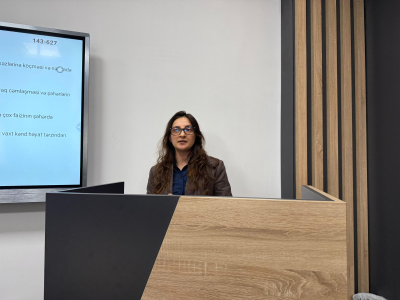 BDU-da elmi seminar - “XXI əsrdə urbanizasiya: trendlər, problemlər və imkanlar”