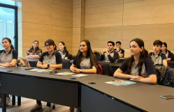 BDU-nun nəzdində “Gənc istedadlar” liseyinin şagirdləri ADA Universitetində