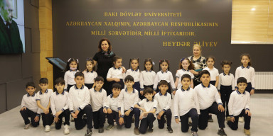 Məktəblilər BDU-nu ziyarət ediblər