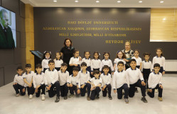 Məktəblilər BDU-nu ziyarət ediblər