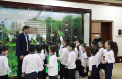 Məktəblilər BDU-nu ziyarət ediblər