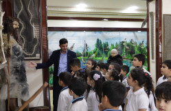 Məktəblilər BDU-nu ziyarət ediblər