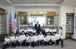 Məktəblilər BDU-nu ziyarət ediblər